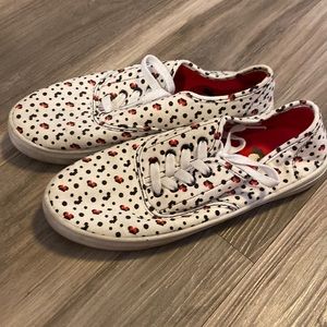 Minnie and Mickey Mouse size 8 sneakers